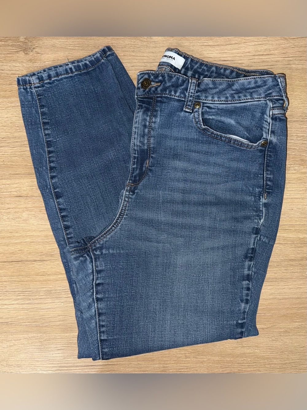 BUNDLE OF 3 of Blue Denim Jeans - Mixed Brands. Size 16. - Picture 4 of 7